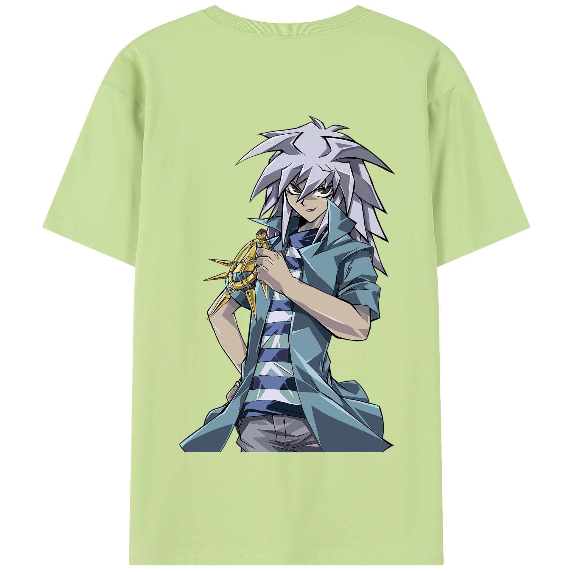 （画像用） 遊☆戯☆王 Yu-Gi-Oh! 綿100％半袖Tシャツ（背面プリント）